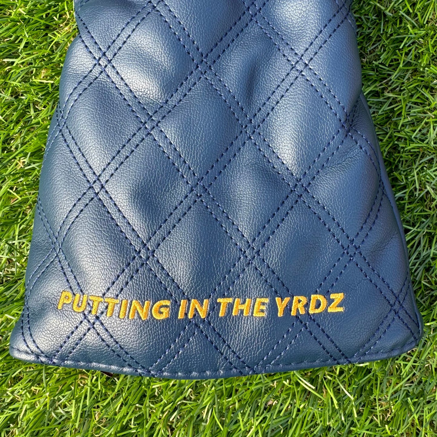 YRDZ Blue Golf Hat & Blue Head Cover Combo Saver