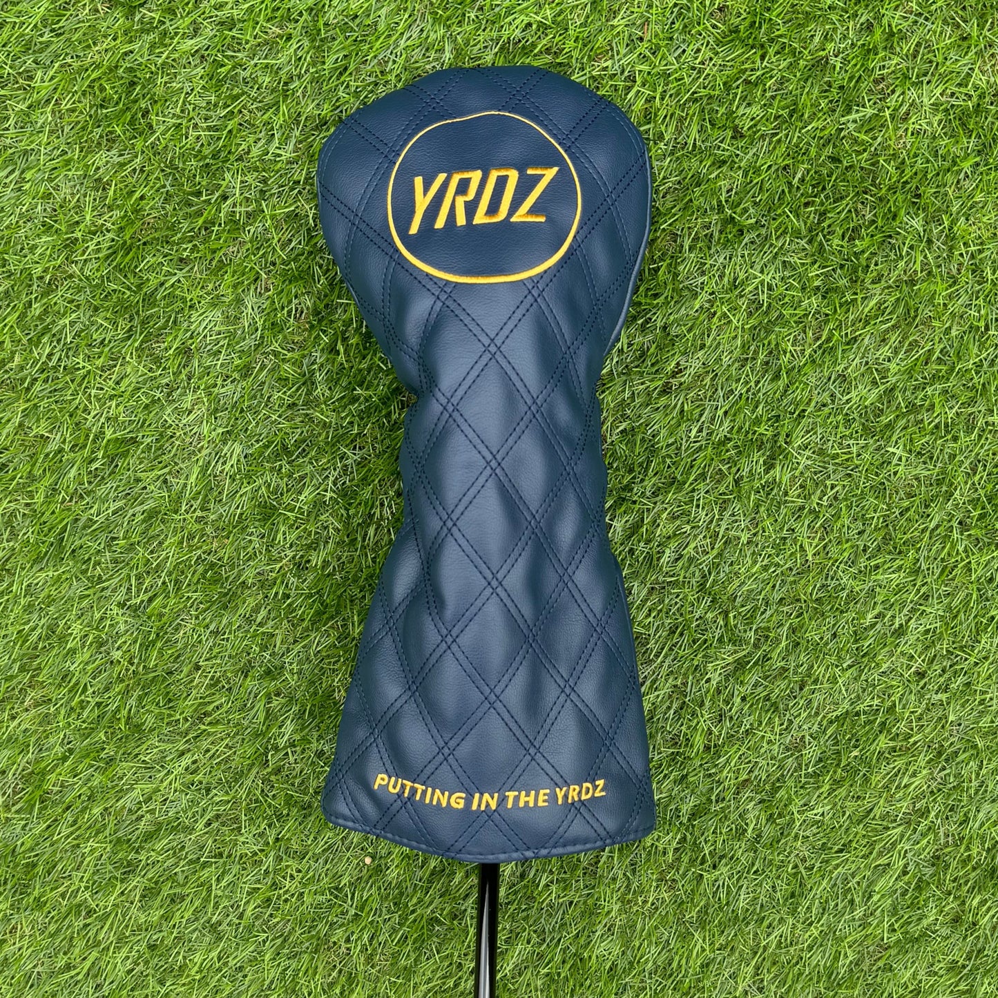 YRDZ Blue Golf Hat & Blue Head Cover Combo Saver