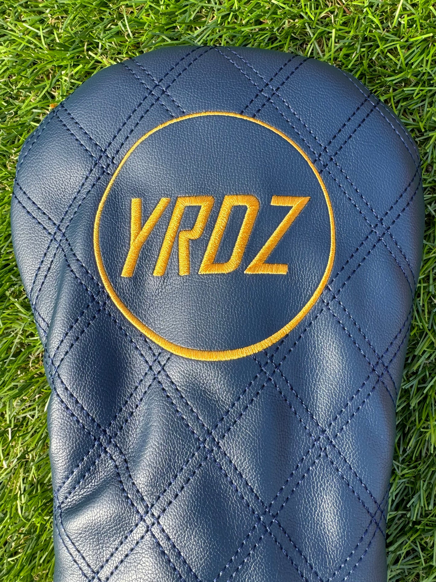 YRDZ Blue Golf Hat & Blue Head Cover Combo Saver